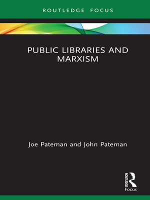cover image of Public Libraries and Marxism